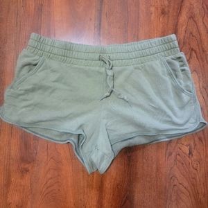 Victoria's Secret PINK | Lounge Shorts | Size L | Green